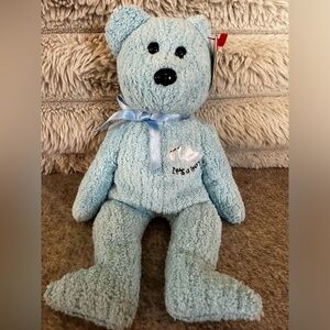 Ty Beanie Babies Baby Boy It's a Boy Blue Bear Vintage 2002 Plush Kids